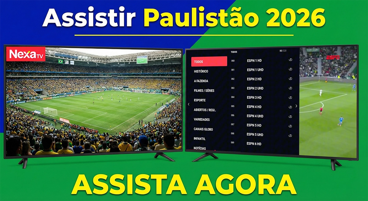 Assistir Paulistão2026 ao vivo na Nexatv