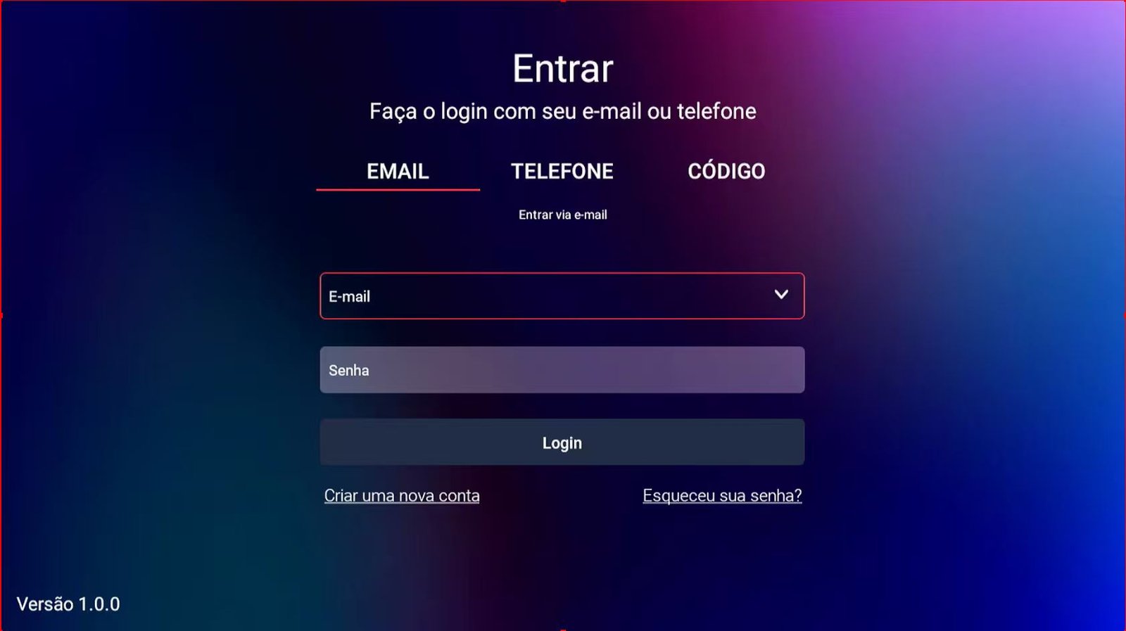 Cadastre-se na Nexa TV